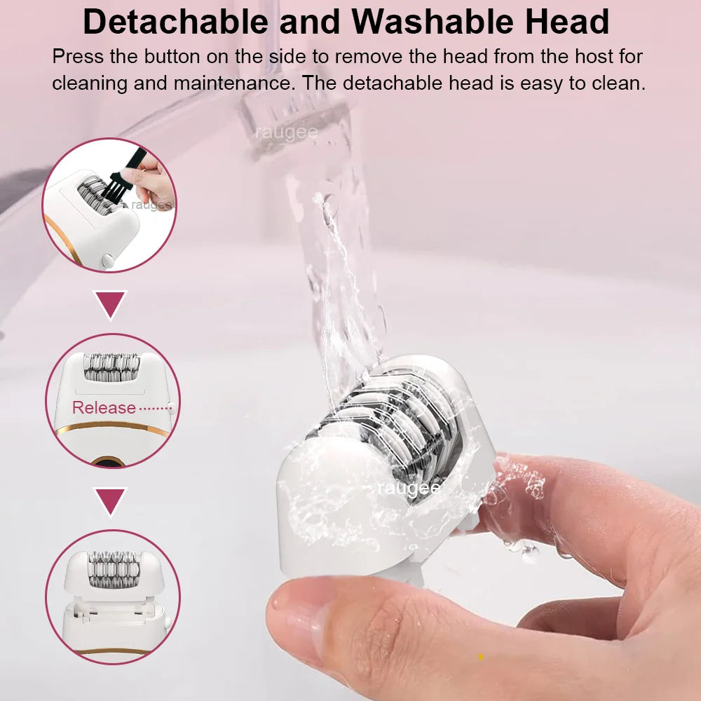 Épilateur waterproof design élégant – efficacité et raffinement